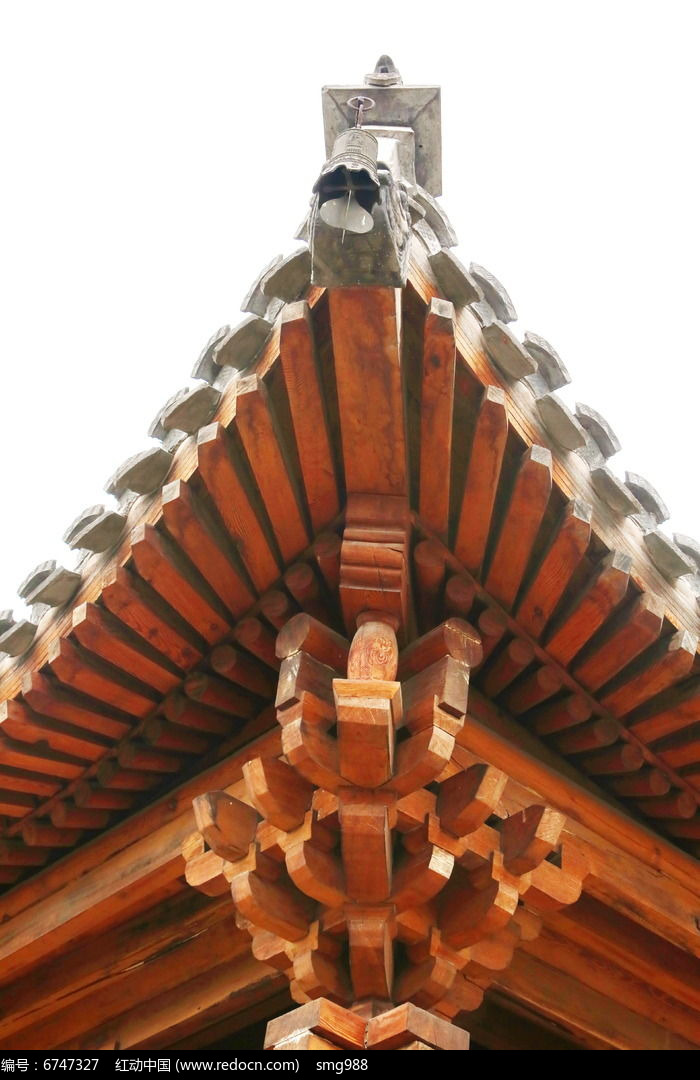 傳統(tǒng)木質(zhì)卯榫結(jié)構(gòu)飛檐