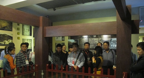 全國紅色<em>旅游</em>景區<em>管理人員</em>培訓班人員來湘鄉<em>考察</em>