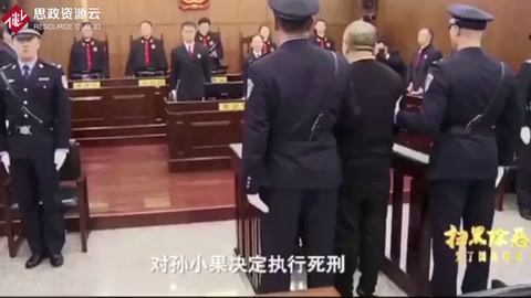 孫小果被<em>執(zhí)行</em><em>死刑</em>