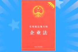 一分鐘了解<em>企業(yè)法</em>